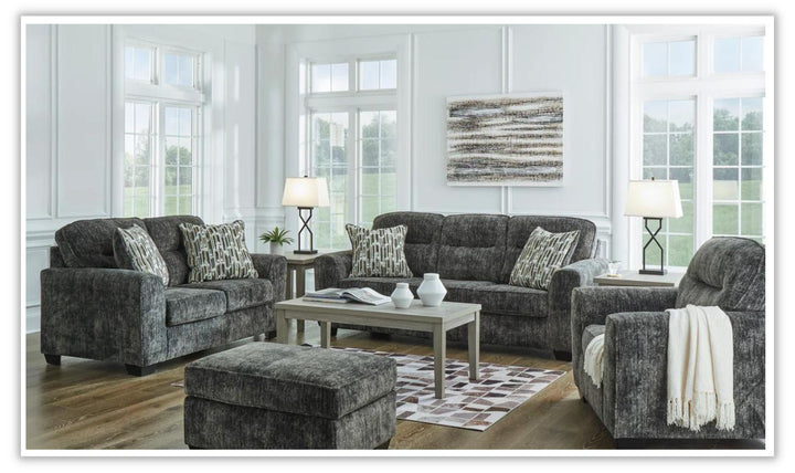 Lonoke Stationary Fabric Loveseat