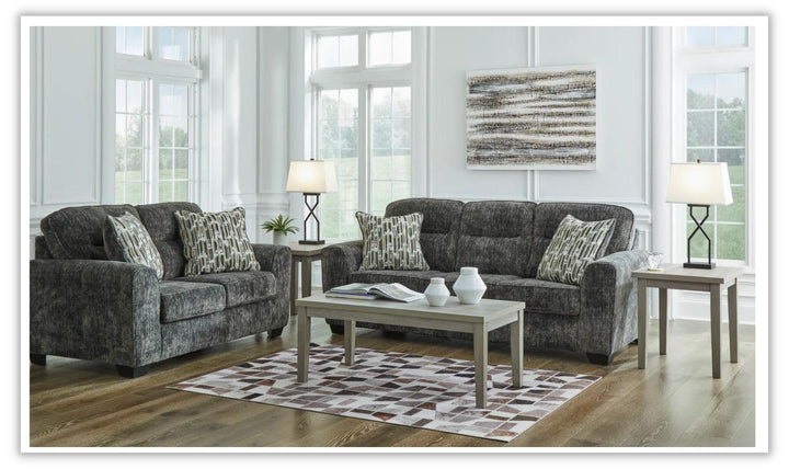 Lonoke Stationary Fabric Loveseat