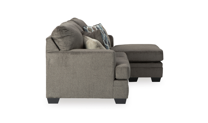 Ashley  Dorsten 3-Seater L-Shape Gray Sofa with Reversible Chaise-Jennifer Furniture