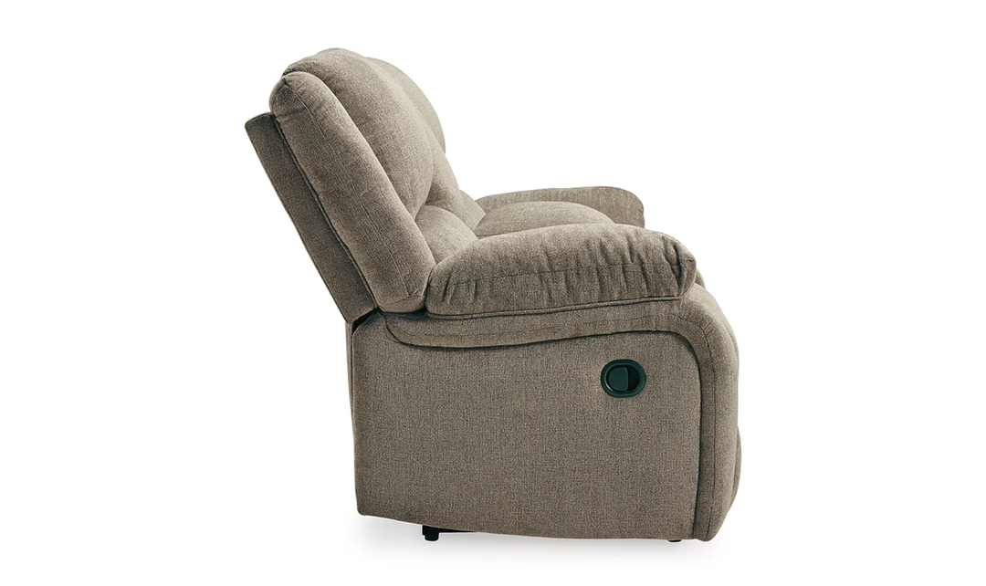 Draycoll Power Reclining Loveseat With Cup Holder Console