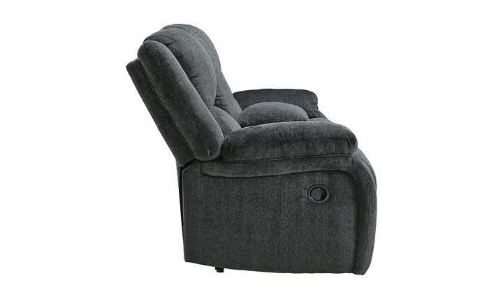 Draycoll Power Reclining Loveseat With Cup Holder Console