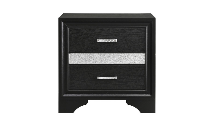 Coaster Furniture Miranda 2-Drawers Nightstand- Jennifer Furniture