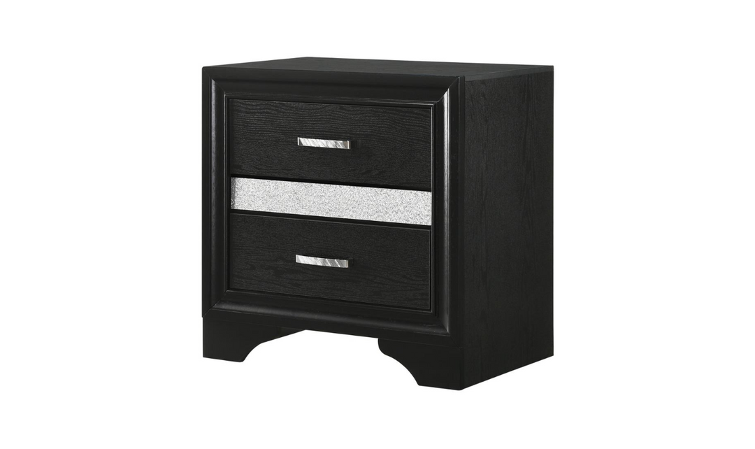 Coaster Furniture Miranda 2-Drawers Nightstand- Jennifer Furniture