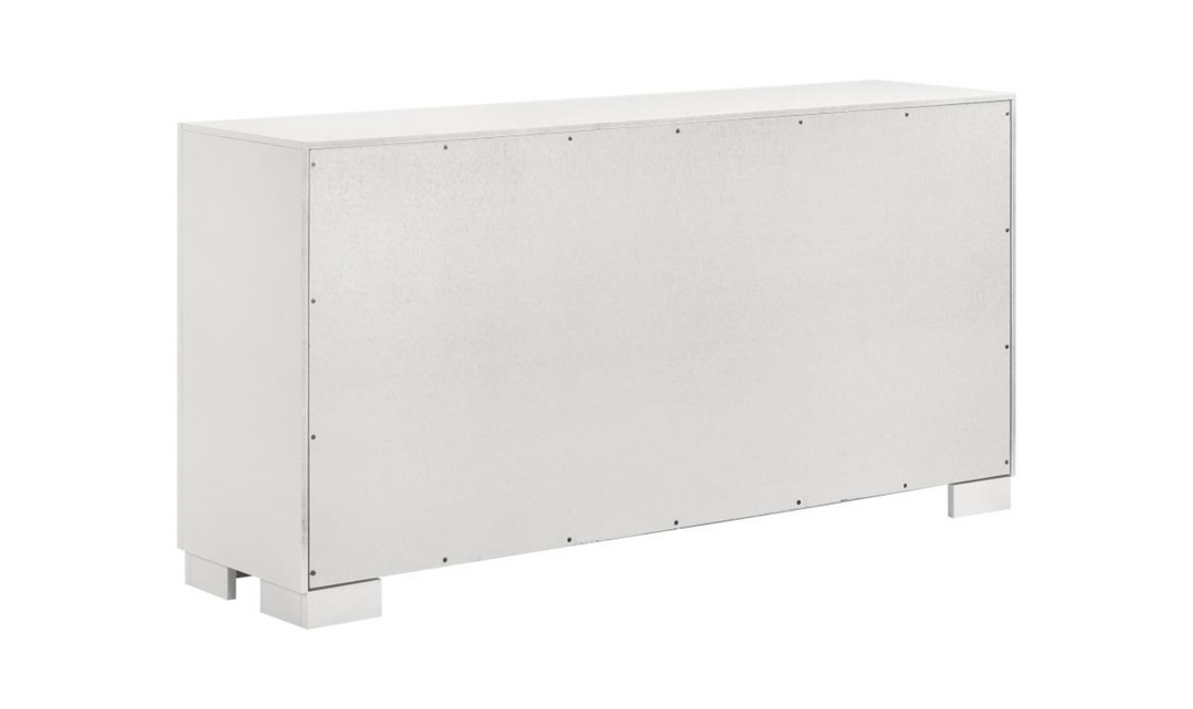 Coaster Furniture Jessica 6-Drawers Dresser in White-Jennifer Furniture