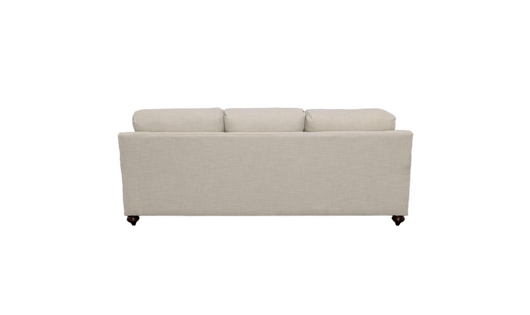 Coaster Gwen 3-Seater Fabric Sofa with Tailored English Arms- Jennifer Furniture