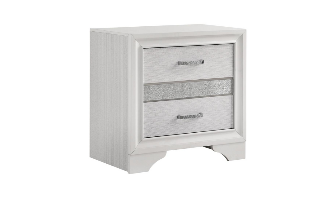 Coaster Furniture Miranda 2-Drawers Nightstand- Jennifer Furniture