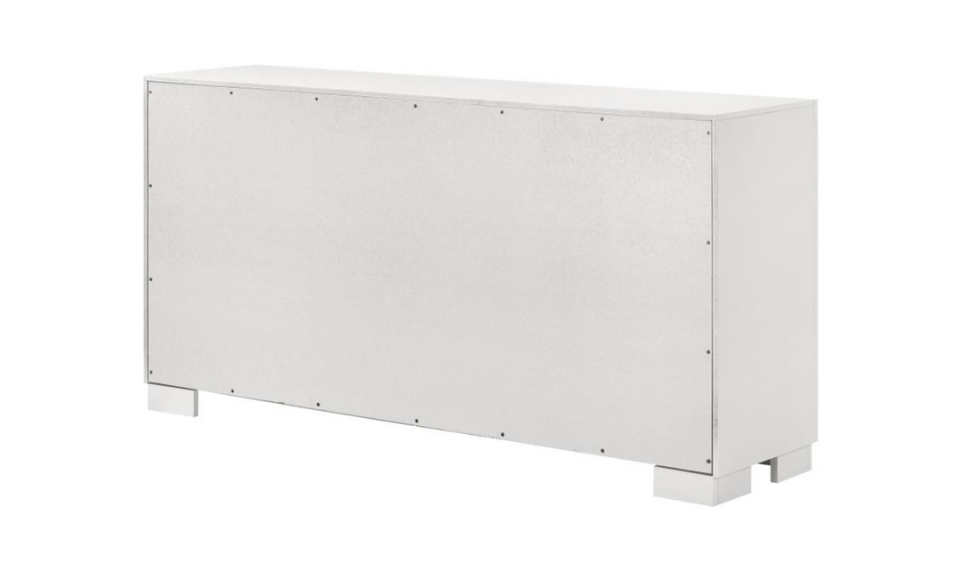 Coaster Furniture Jessica 6-Drawers Dresser in White