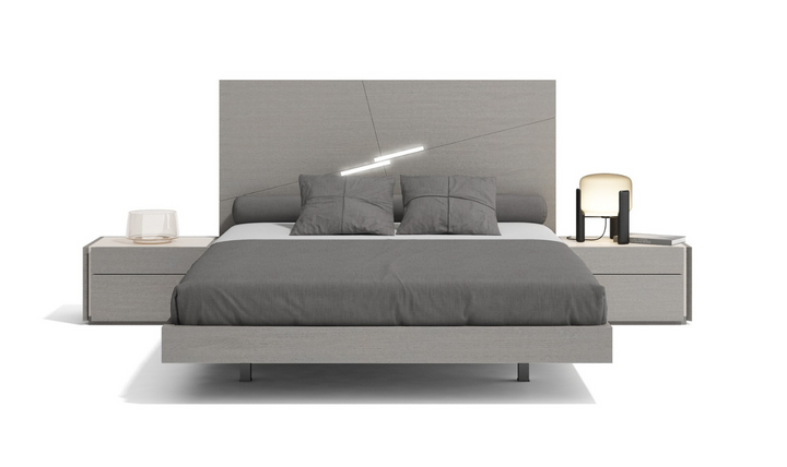 Jennifer Italia Faro Premium Bedroom Set with Led Headboard