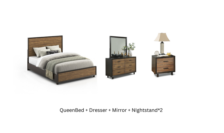 Flexsteel Alpine Bedroom Set-jenniferfurniture