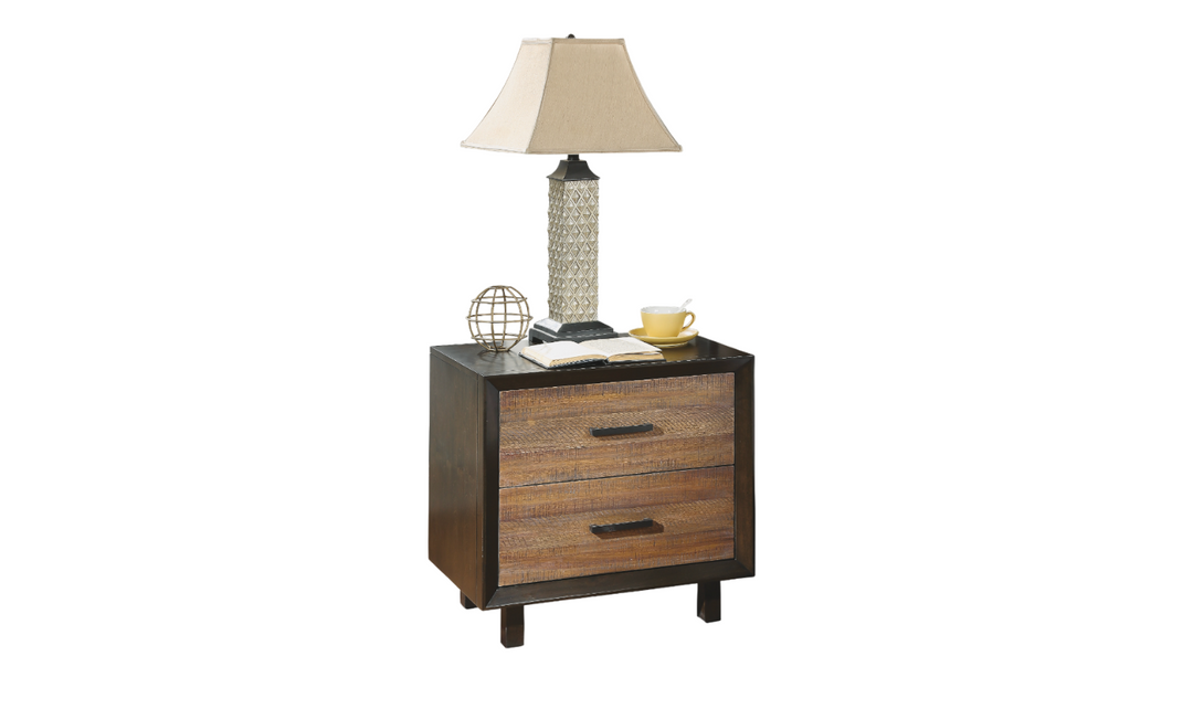 Alpine Nightstand w/ Charger-Nightstands-Jennifer Furniture