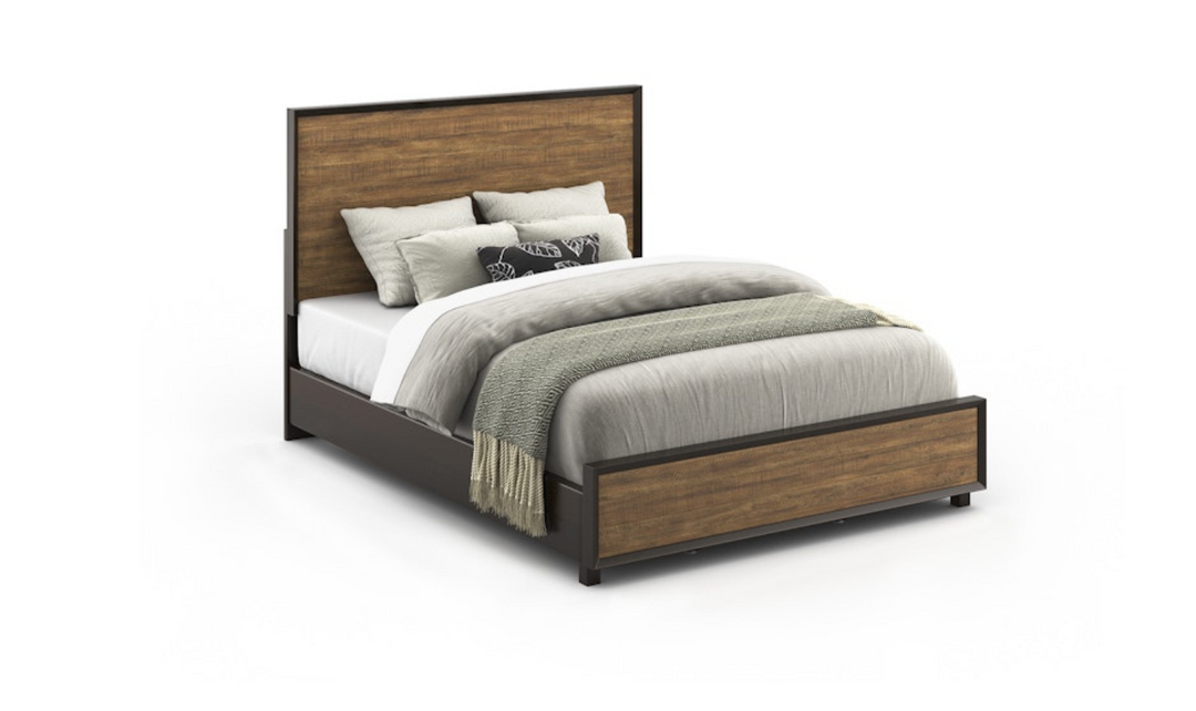 Flexsteel Alpine Panel Bed in Brown-jennifer furniture