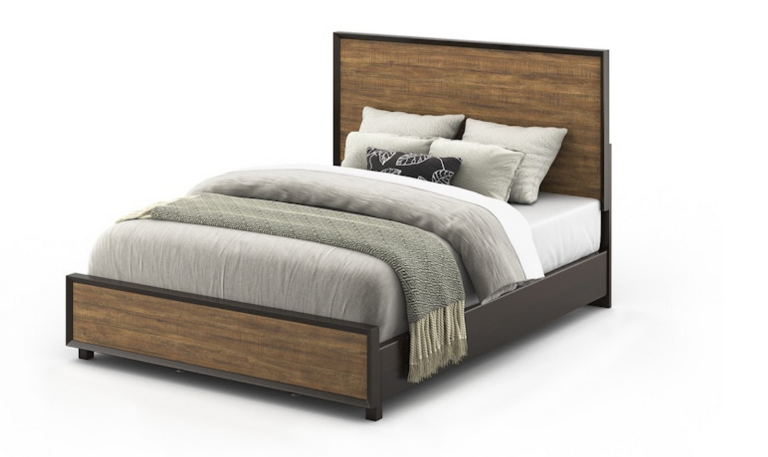 Flexsteel Alpine Panel Bed in Brown-jennifer furniture