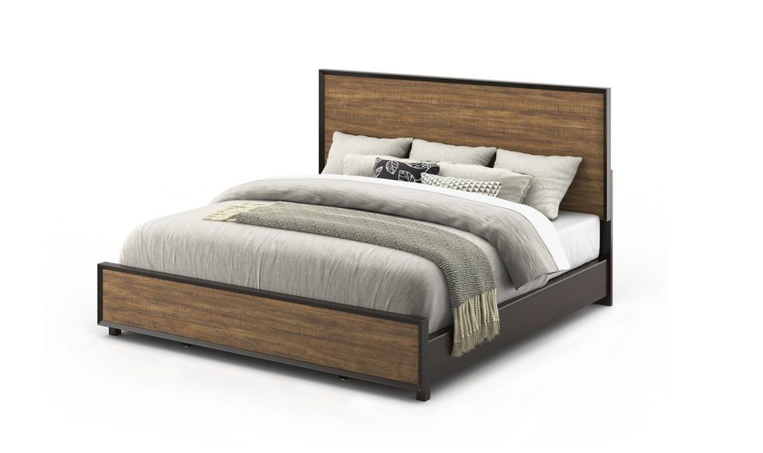 Flexsteel Alpine Panel Bed in Brown-jennifer furniture