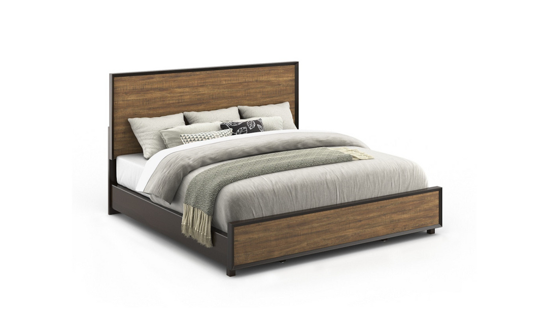 Flexsteel Alpine Panel Bed in Brown-jennifer furniture