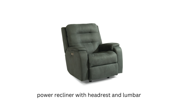 Flexsteel Arlo Power Recliner Chair with Power Headrest-jenniferfurniture