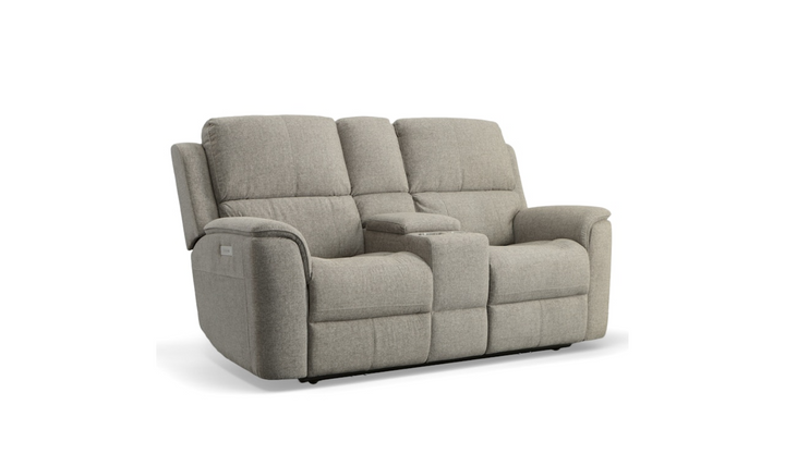 Flexsteel Henry Leather Power Recliner Living Room Set-jenniferfurniture