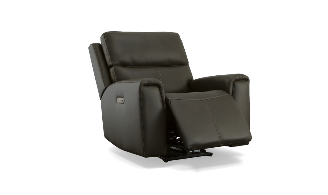 Flexsteel Jarvis Tufted Style Power Recliner With Power Headrest