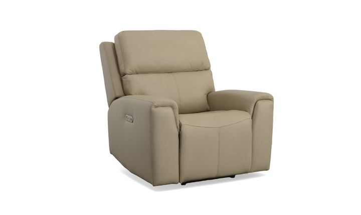 Flexsteel Jarvis Tufted Style Power Recliner With Power Headrest