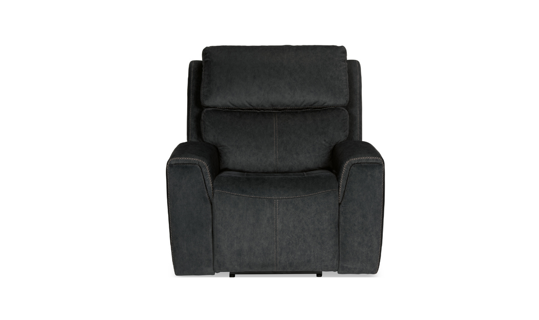 Flexsteel Jarvis Tufted Style Power Recliner With Power Headrest