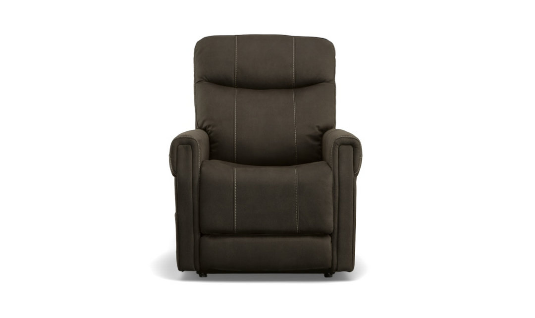 Flexsteel Jenkins Power Lift Recliner With Power Headrest And Lumbar