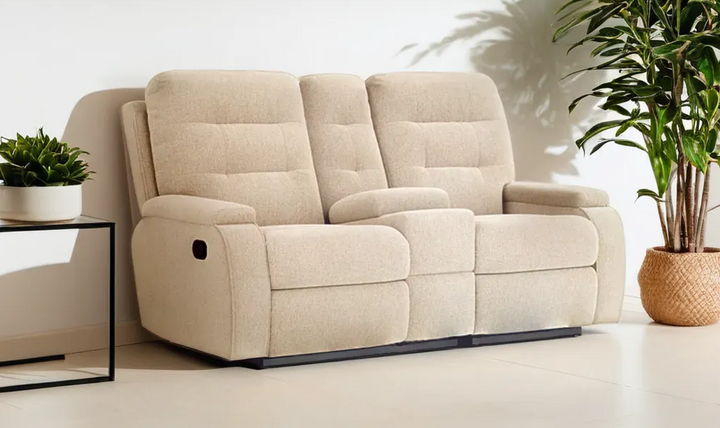 Flexsteel Kerrie Fabric Power Reclining Loveseat With Console-jenniferfurniture