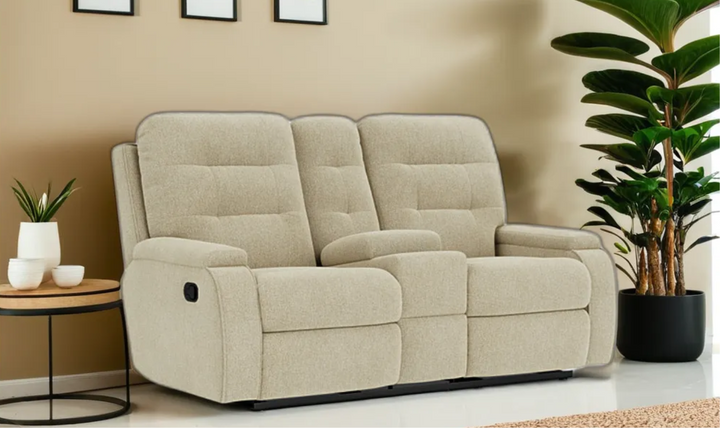 Flexsteel Kerrie Fabric Power Reclining Loveseat With Console-jenniferfurniture