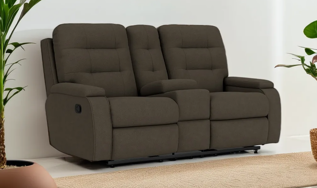 Flexsteel Kerrie Fabric Power Reclining Loveseat With Console-jenniferfurniture