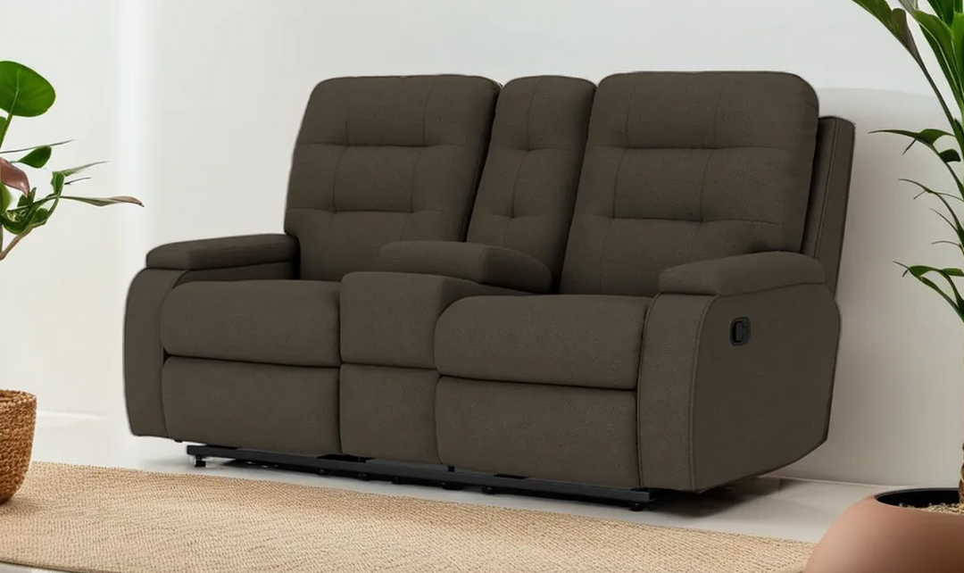 Flexsteel Kerrie Fabric Power Reclining Loveseat With Console-jenniferfurniture