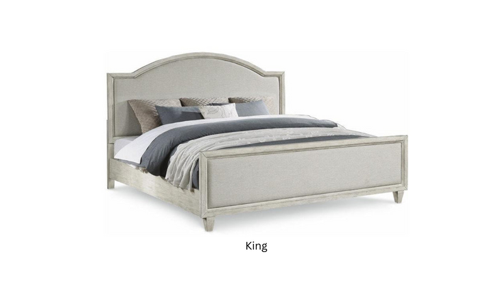 Flexsteel Newport Panel Bed in Gray