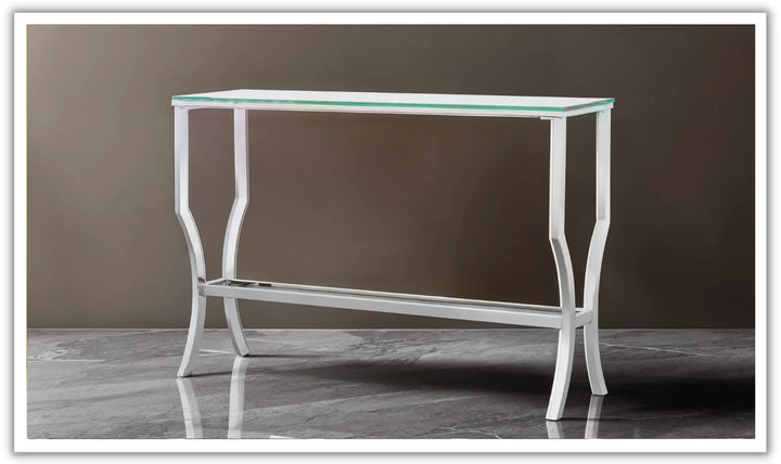 GLASS TOP SOFA TABLE Jennifer Furniture