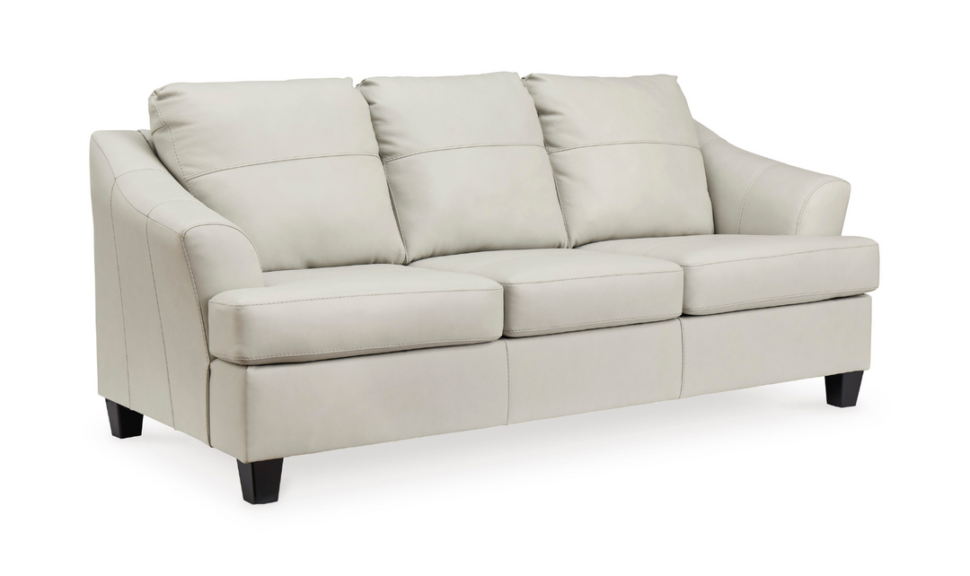 Ashley  Genoa 3-Seater Queen Leather Sofa Sleeper