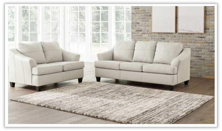 Ashley  Genoa Leather Living Room Set (2 Pieces / 4 Pieces)