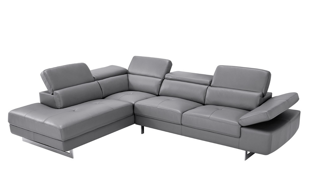 Gio Italia Bart 3-Seater L-shape Leather Sectional Chaise-jennifer furniture