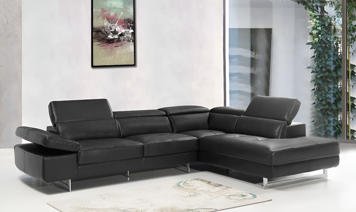 Gio Italia Bart 3-Seater L-shape Leather Sectional Chaise-jennifer furniture