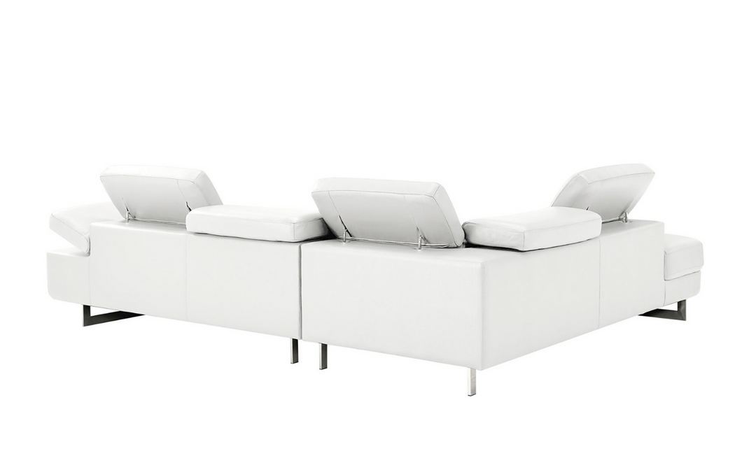 Gio Italia Bart 3-Seater L-shape Leather Sectional Chaise-jennifer furniture