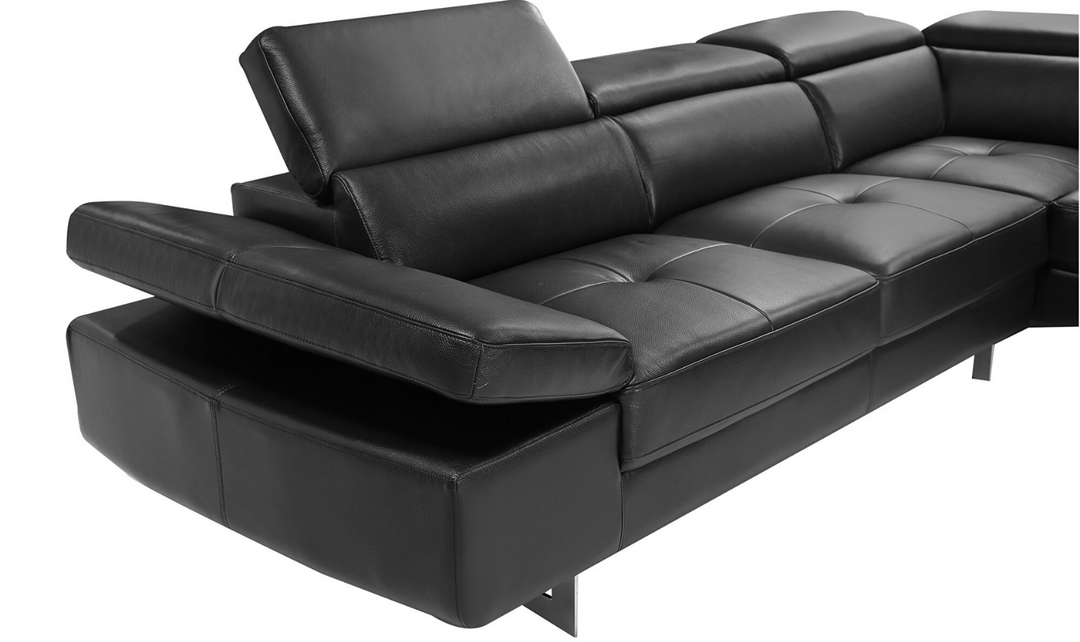 Gio Italia Bart 3-Seater L-shape Leather Sectional Chaise-jennifer furniture