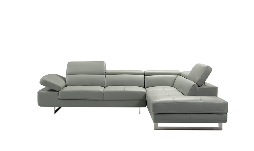 Gio Italia Bart 3-Seater L-shape Leather Sectional Chaise-jennifer furniture