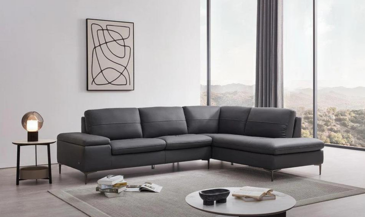 Gio Italia Decker 3-Seater L-Shape Sectional Sofa with Storage Arms