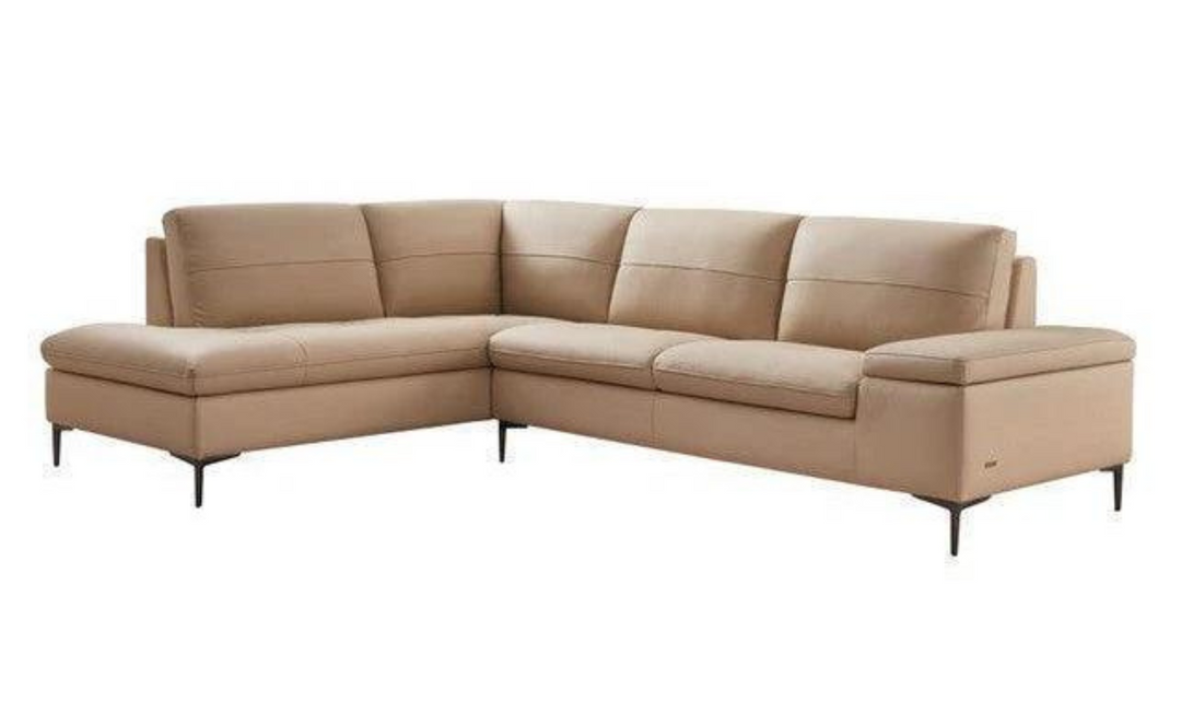 Gio Italia Decker 3-Seater L-Shape Sectional Sofa with Storage Arms