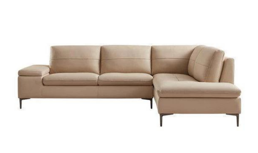 Gio Italia Decker 3-Seater L-Shape Sectional Sofa with Storage Arms