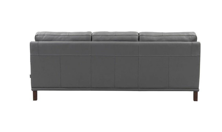 Hayward 3-Seater Leather Sofa In Gray-Jennifer Furniture