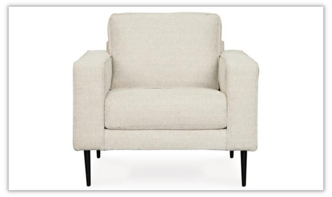 Hazela Fabric Upholstered Chair with Track Arms