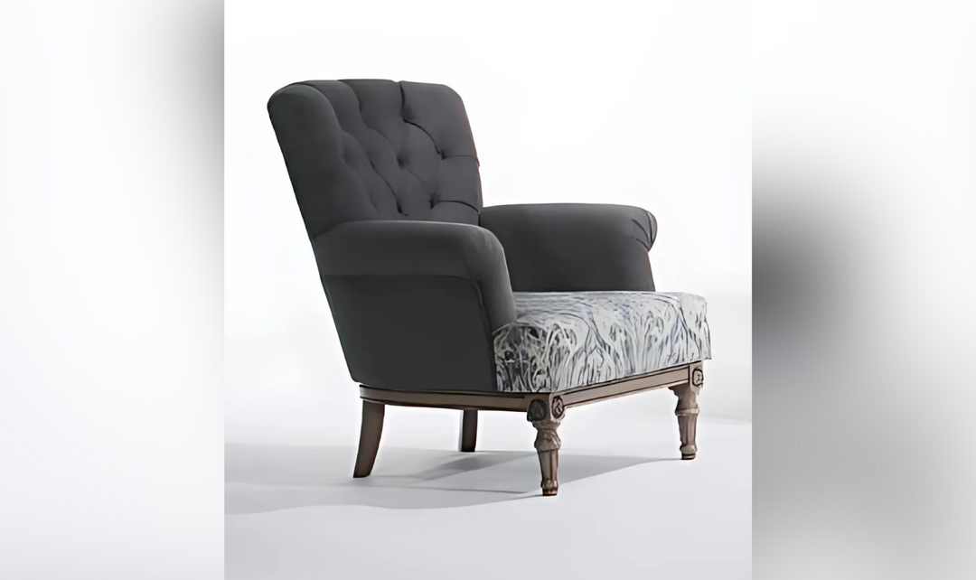 Helios Chair with Tufted Back