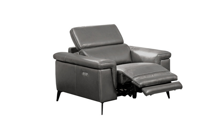 Hendrix Leather Power Recliner Living Room Set