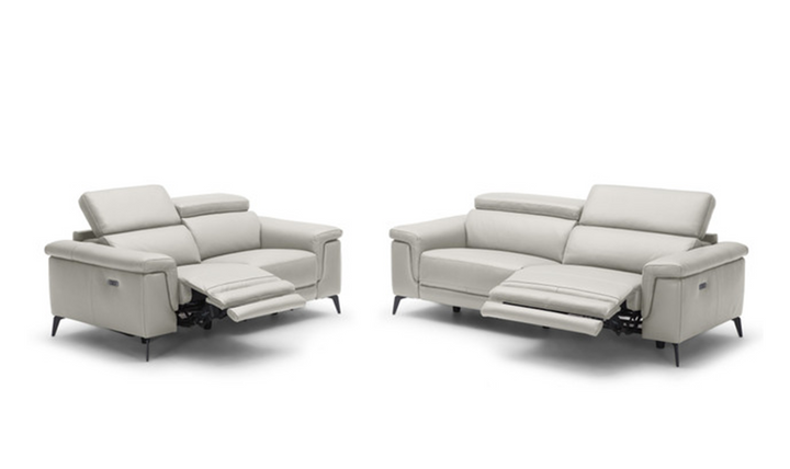 Hendrix Leather Power Recliner Living Room Set