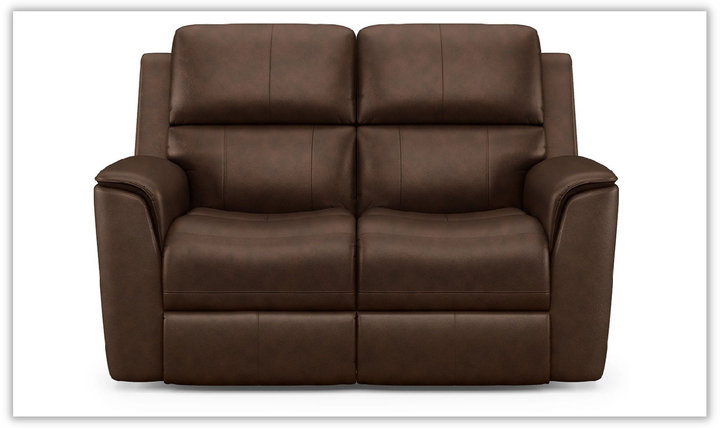 Flexsteel Henry Loveseat With Power Reclining And Headrests