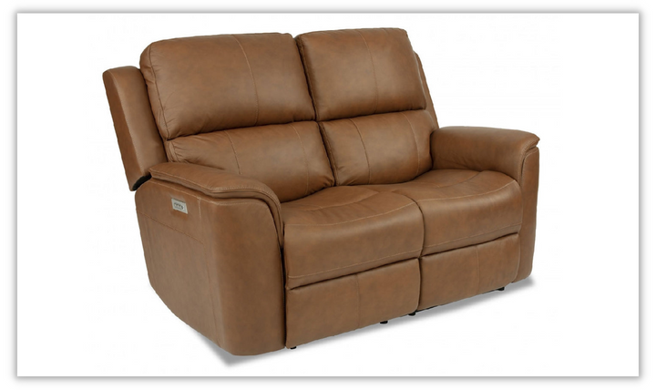 Flexsteel Henry Loveseat With Power Reclining And Headrests