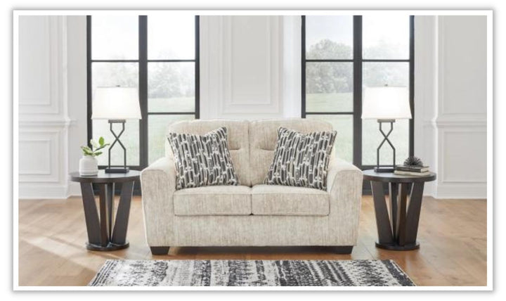 Lonoke Stationary Fabric Loveseat