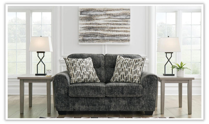 Lonoke Stationary Fabric Loveseat