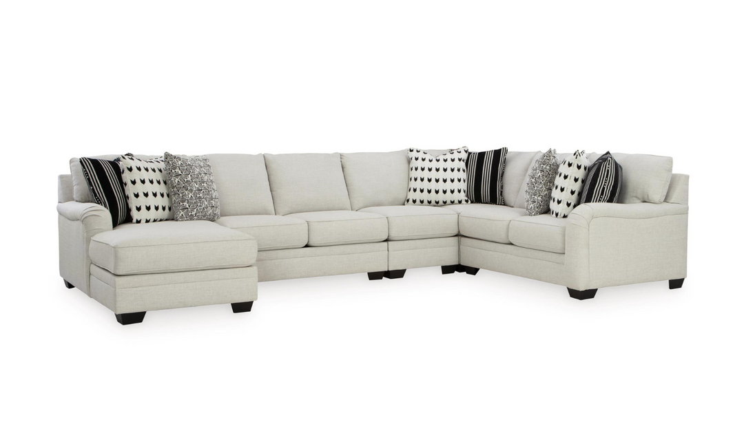 Huntsworth Sectional Sofa With Chaise In Gray